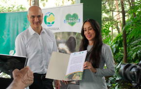 Corantioquia y el Parque de la Conservación firman Acuerdo de Voluntades en favor de la biodiversidad